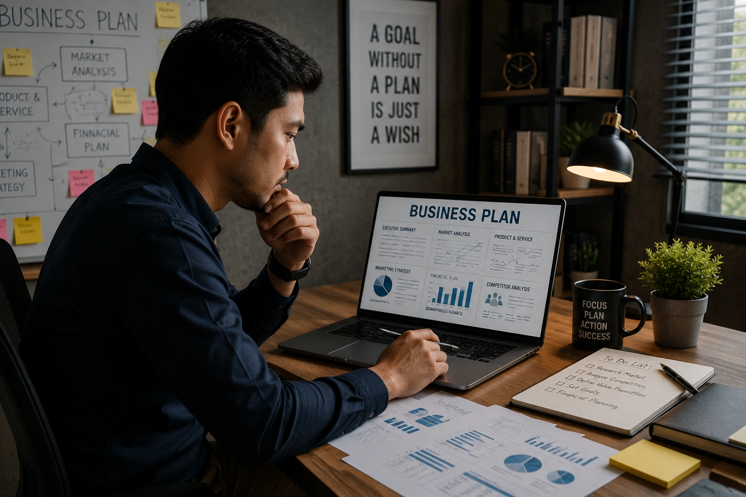 Cara Membuat Business Plan yang Baik dan Benar + Contohnya