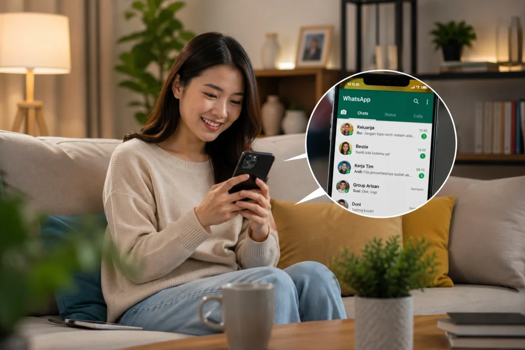 10 Cara Kirim Pesan WhatsApp Lewat Google Tanpa Mengetik
