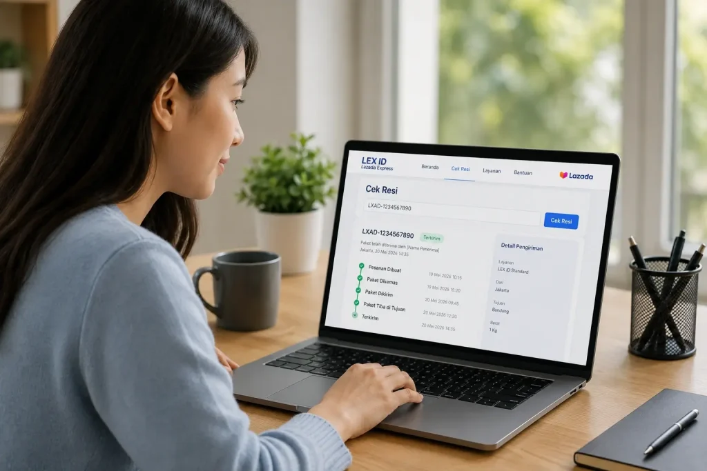 4 Cara Cek Resi LEX ID Standar, Ekonomi dan Prioritas di HP