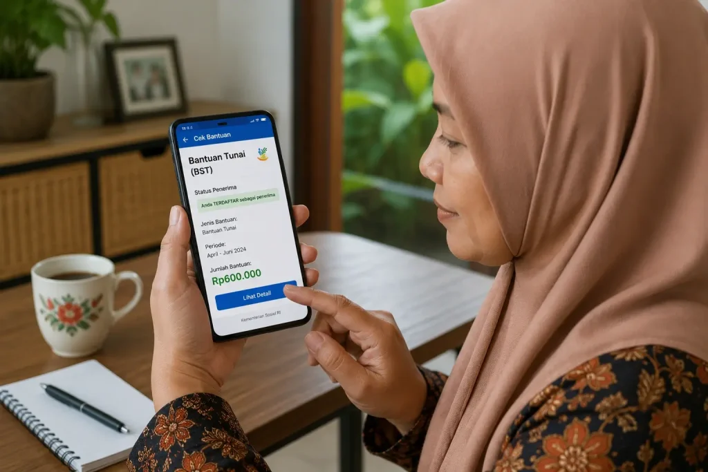 Cara Cek Bantuan Langsung Tunai 2026 Pakai NIK KTP Lewat HP