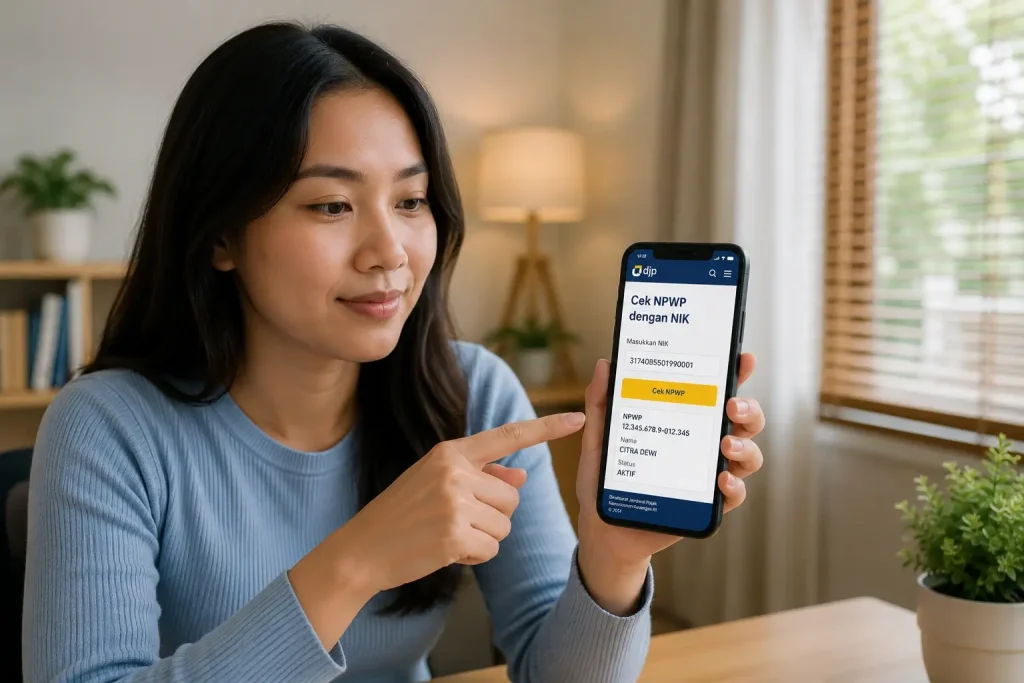Cara Cek NPWP dengan NIK KTP Online Lewat HP Tanpa Ribet