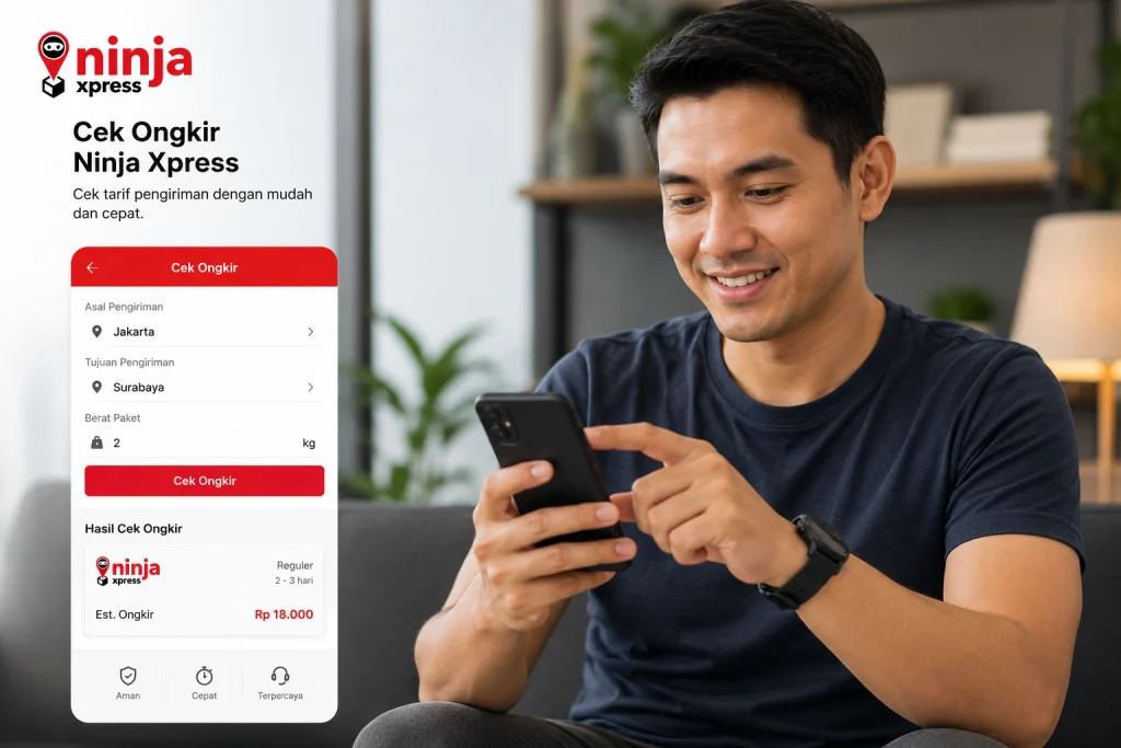 Cara Cek Ongkir Ninja Xpress 2026, Lihat Tarif Pengiriman dengan Mudah