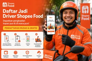 Cara Daftar Driver Shopee Food + Syarat dan Dokumennya untuk Pemula