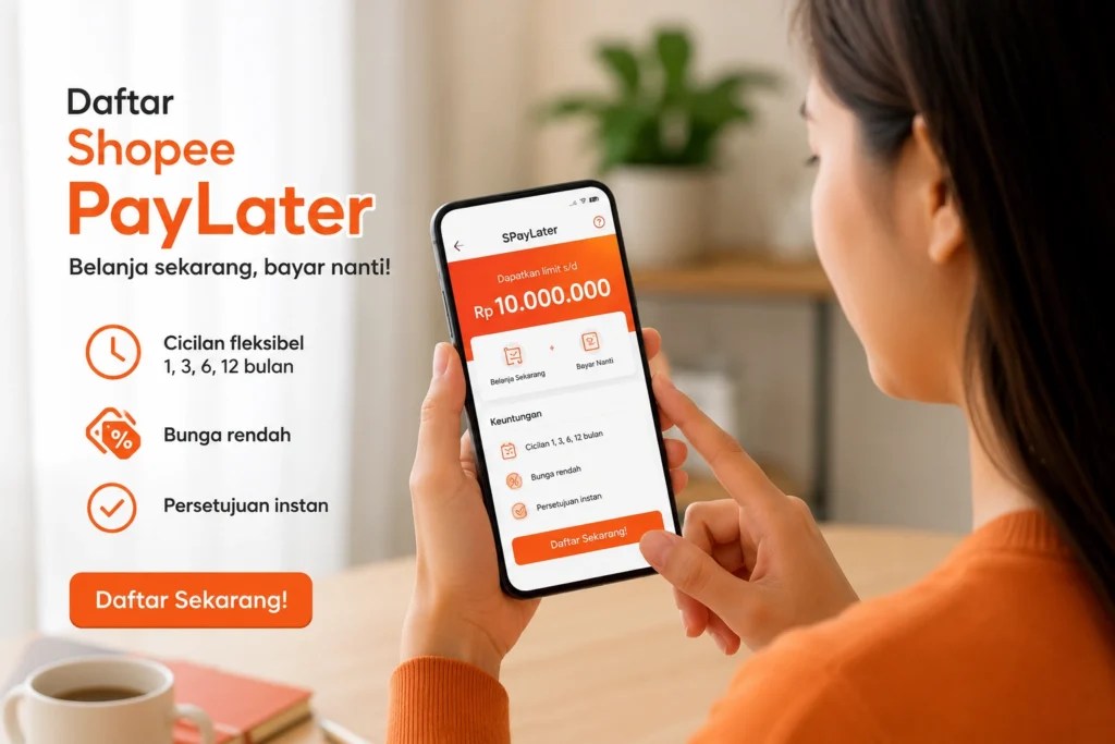 Cara Daftar Shopee PayLater Terbaru, Syarat, dan Aktivasinya