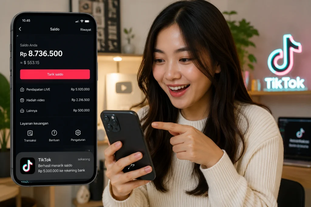 Cara Melihat Saldo TikTok Terbaru 2026, TikTok Shop, Affiliate, Live hingga PayLater