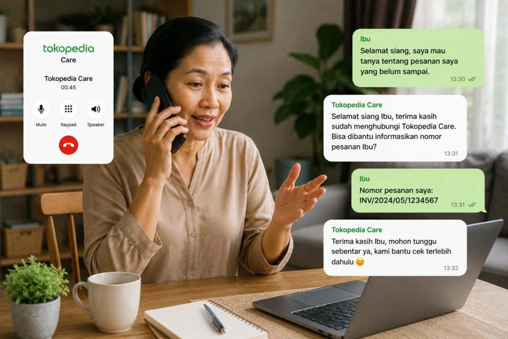 Cara Menghubungi CS Tokopedia Care agar Masalah Cepat Teratasi