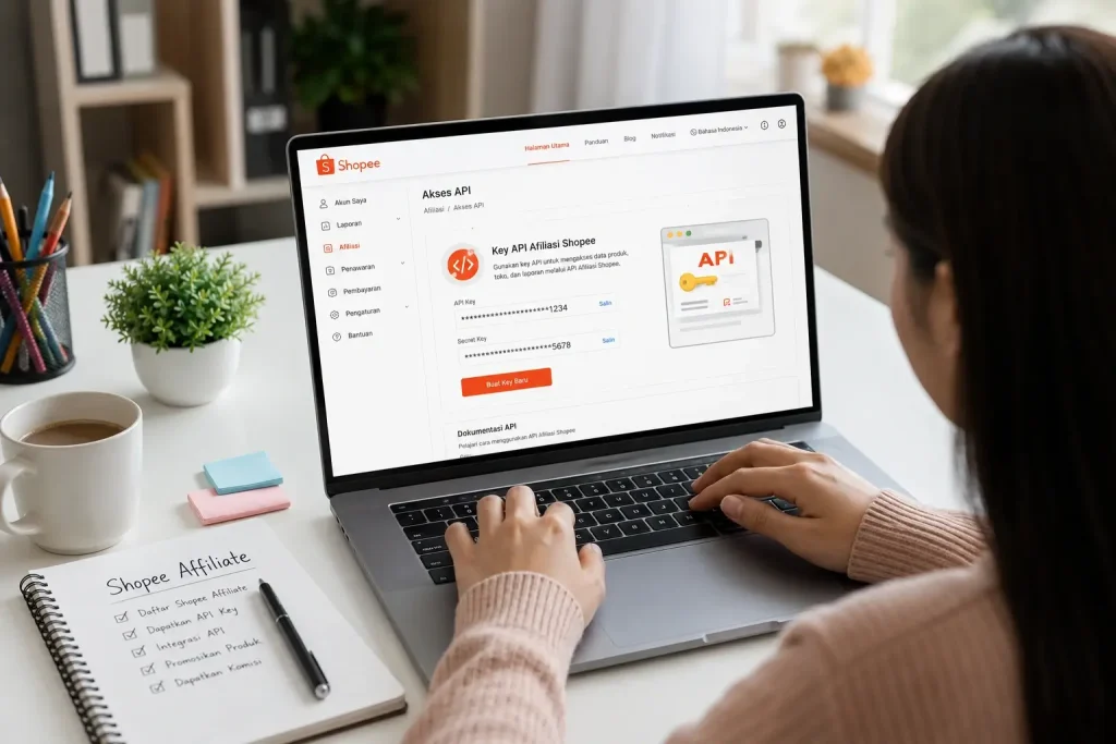 Cara mendapatkan API Shopee