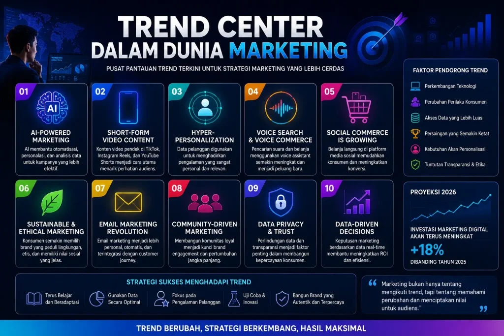 Trend Center Artinya Apa