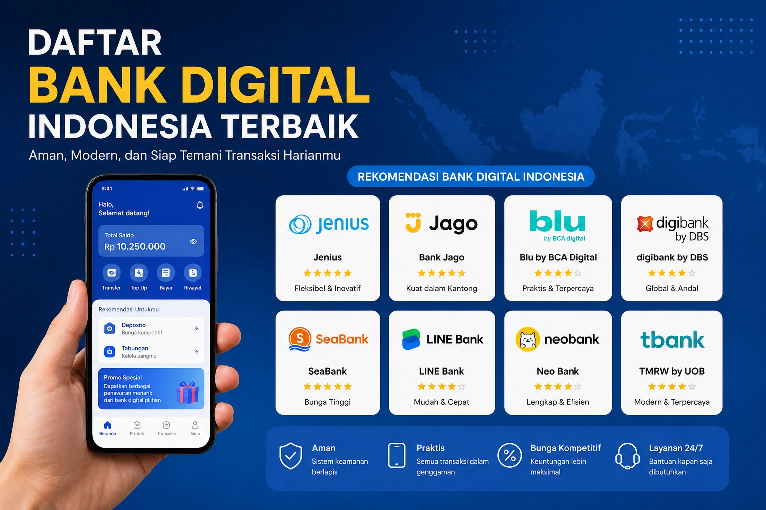 Daftar bank digital Indonesia